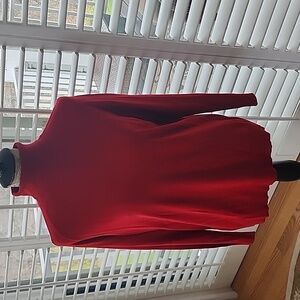 Talbots Red Turtleneck Sweater - Size X